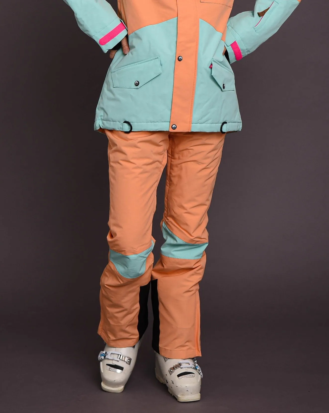 1080 Women's Ski & Snowboard Pant - Pastel Peach