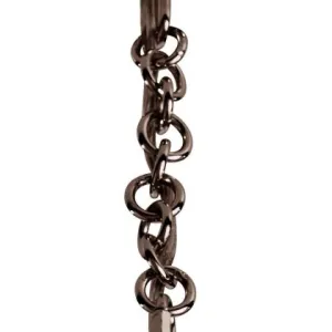 3' Chain - Brown Nickel