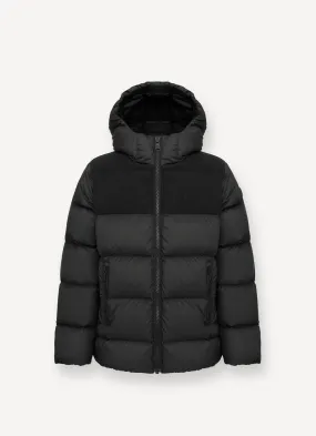 3436-BOYS DOWN JACKET-Black