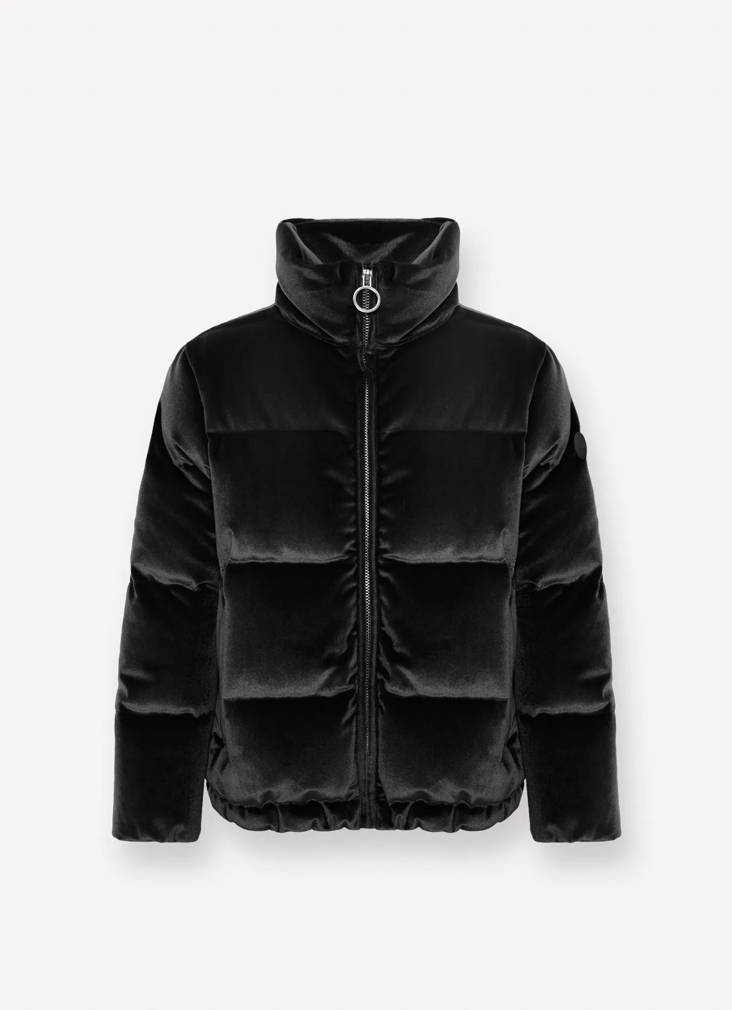 3440-GIRLS DOWN JACKET-Black