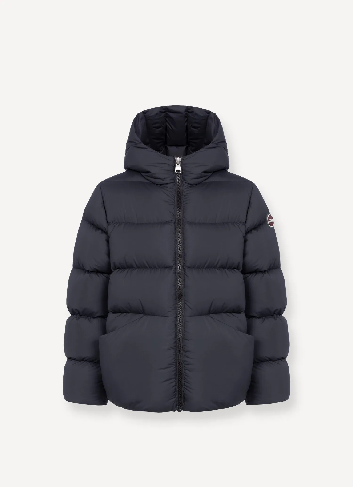 3445-GIRLS DOWN JACKET-Black