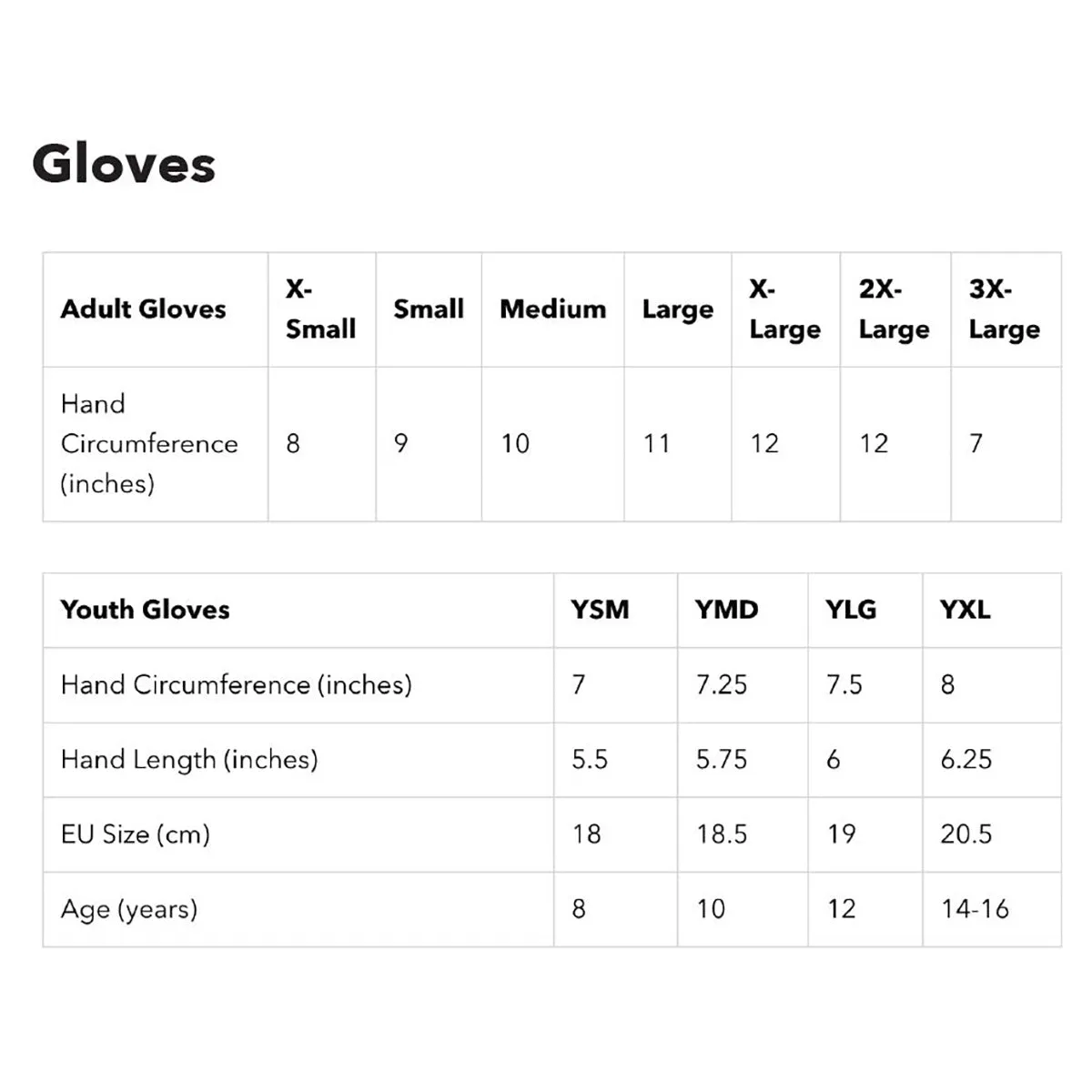 509 Youth Rocco Gauntlet Snow Glove