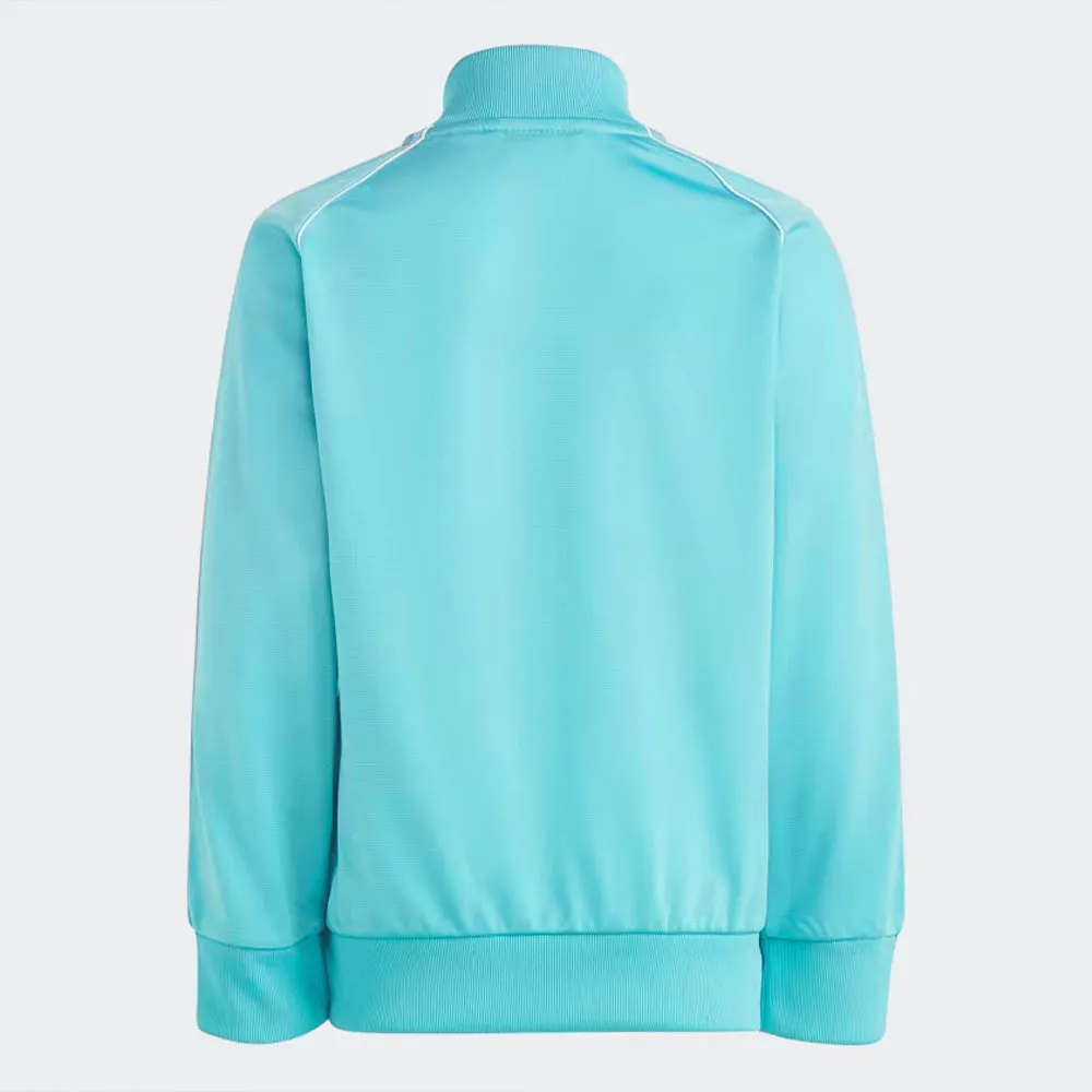 ADD Pastel Blue 3 Stripe Mock Neck Fleece TrackSuit 12055