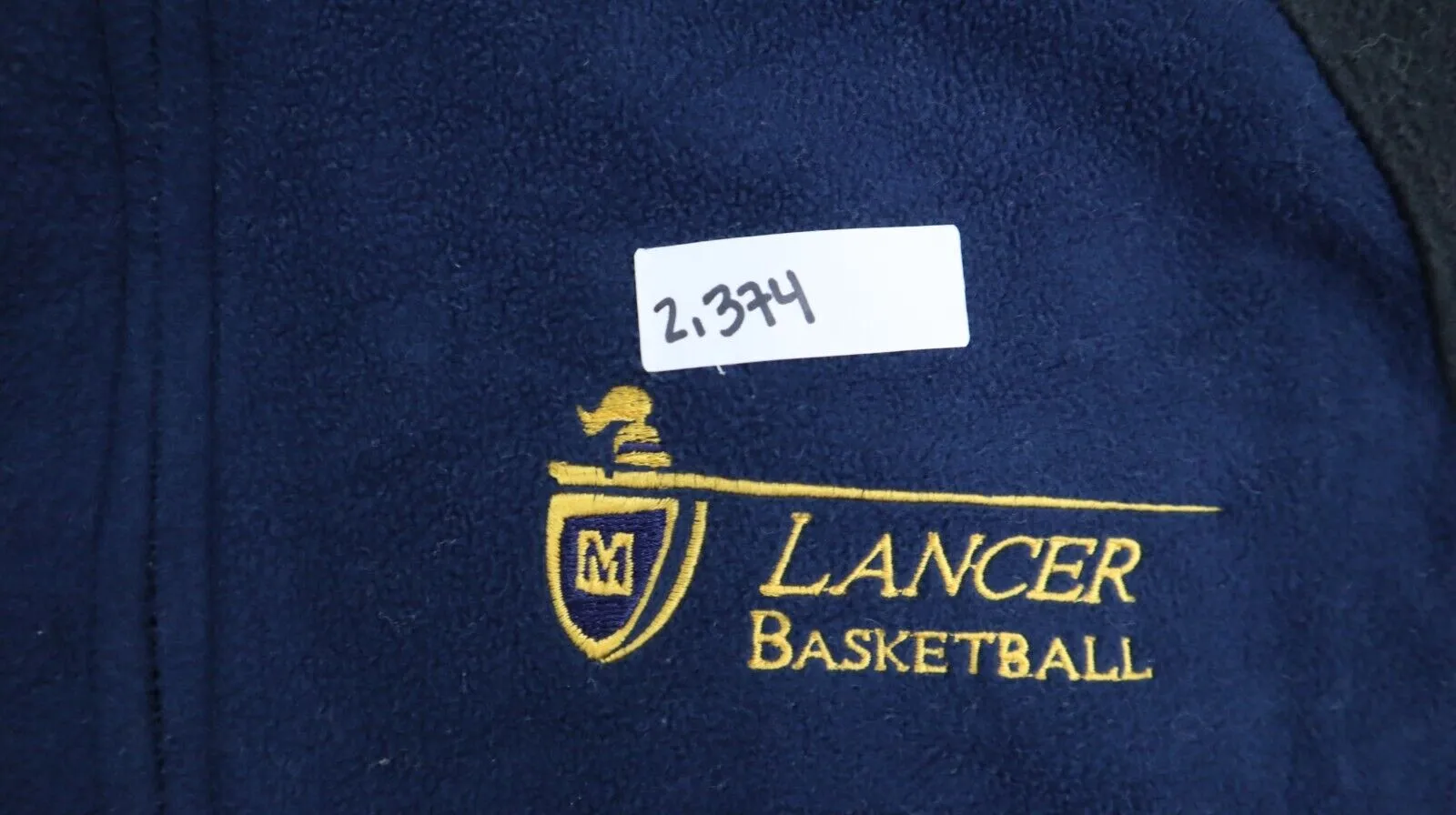 Adidas Men's Climawarm Lancer Basketball Full Zip Up Fleece Jacket Blue Size M