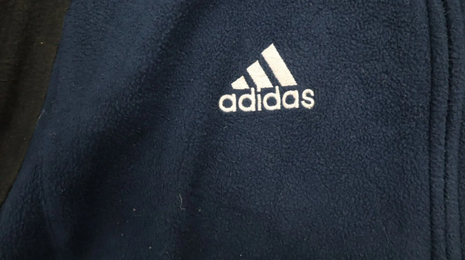 Adidas Men's Climawarm Lancer Basketball Full Zip Up Fleece Jacket Blue Size M