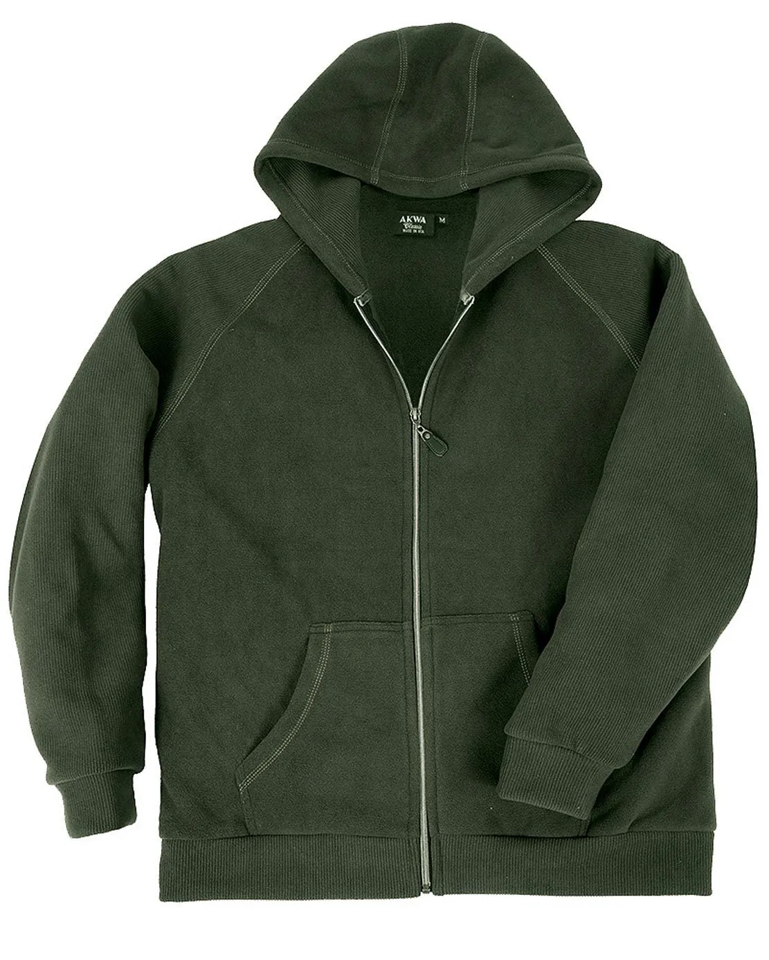 AKWA Men's Full Zip Hoodie Jacket