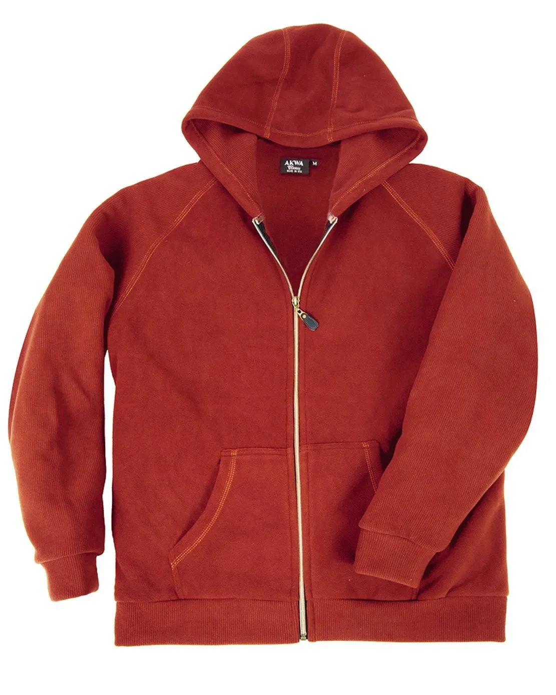 AKWA Men's Full Zip Hoodie Jacket