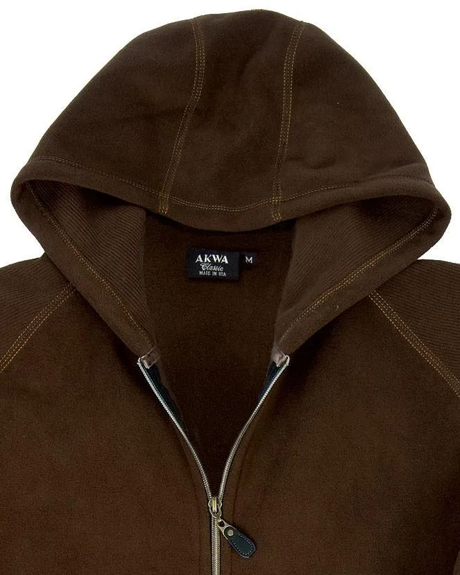 AKWA Men's Full Zip Hoodie Jacket