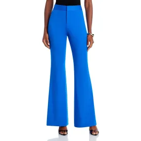 Alice and Olivia Womens Deanna High Rise Slim Dress Pants