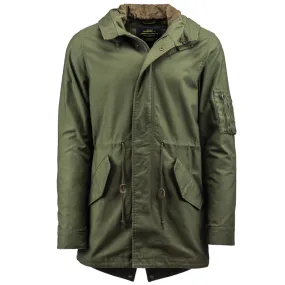 Alpha Industries Men's Olive M-59 Fishtail Jacket