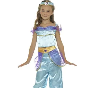 Arabian Princess Costume Kids Blue Jewel Headband