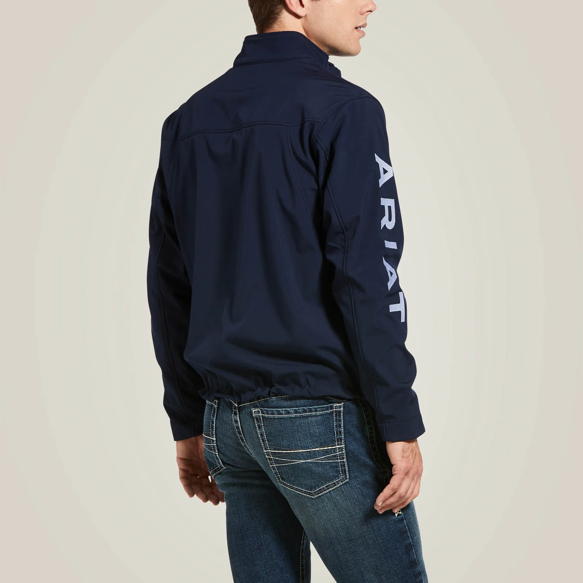 Ariat Men's Navy New Team Softshell Jacket