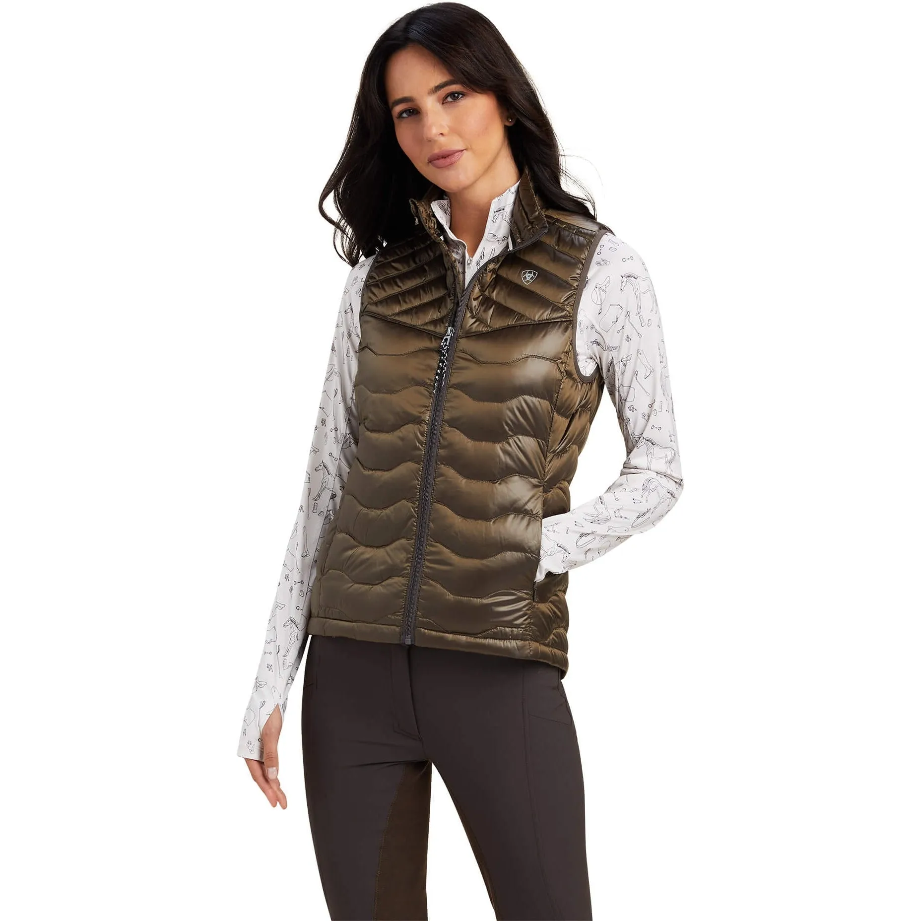 Ariat Women's Banyan Bark Ideal Down Vest