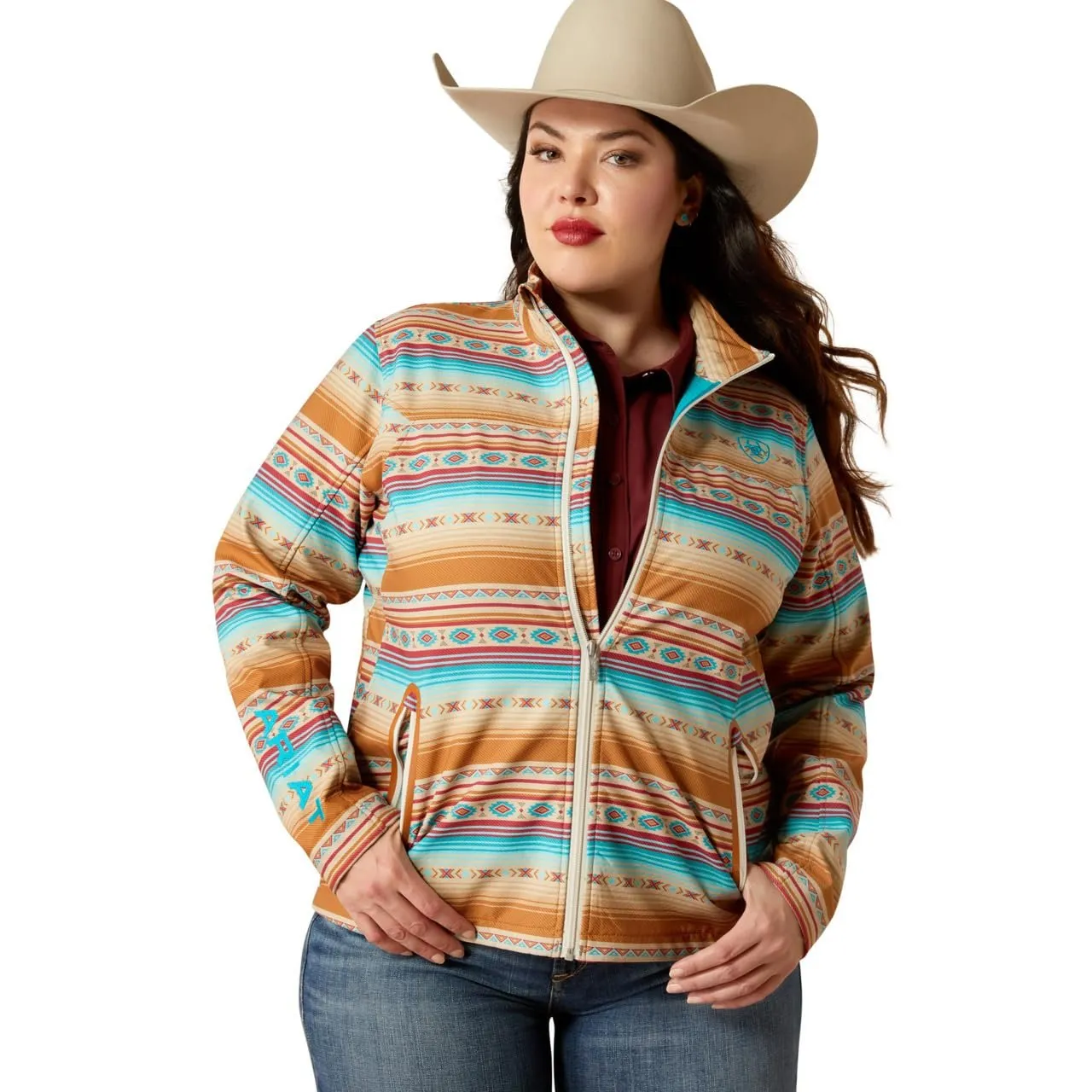 Ariat Women's New Team Softshell Print Jacket