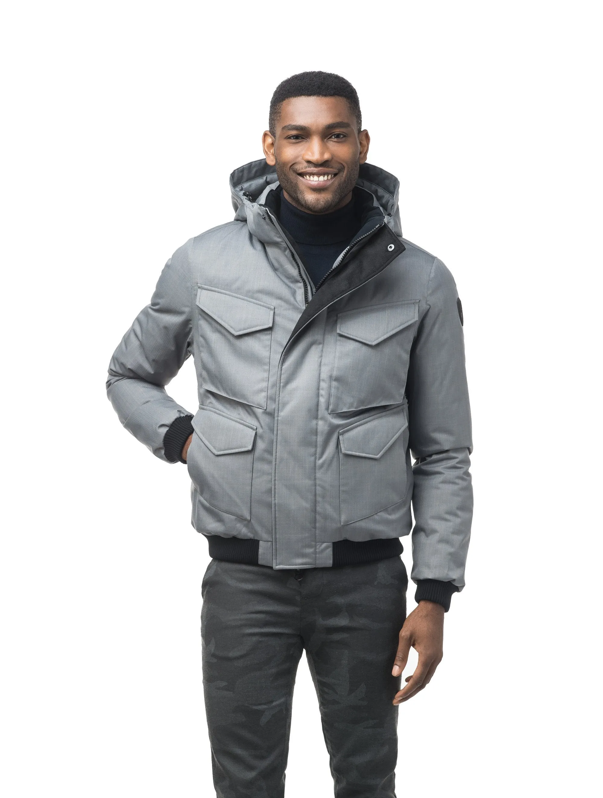 Ash Mens Multi-Pocket Bomber