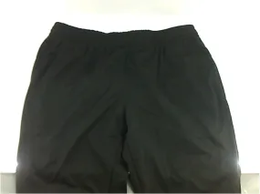 Augusta Womens Stretch Strap Pull On Active Pants Size Medium Black