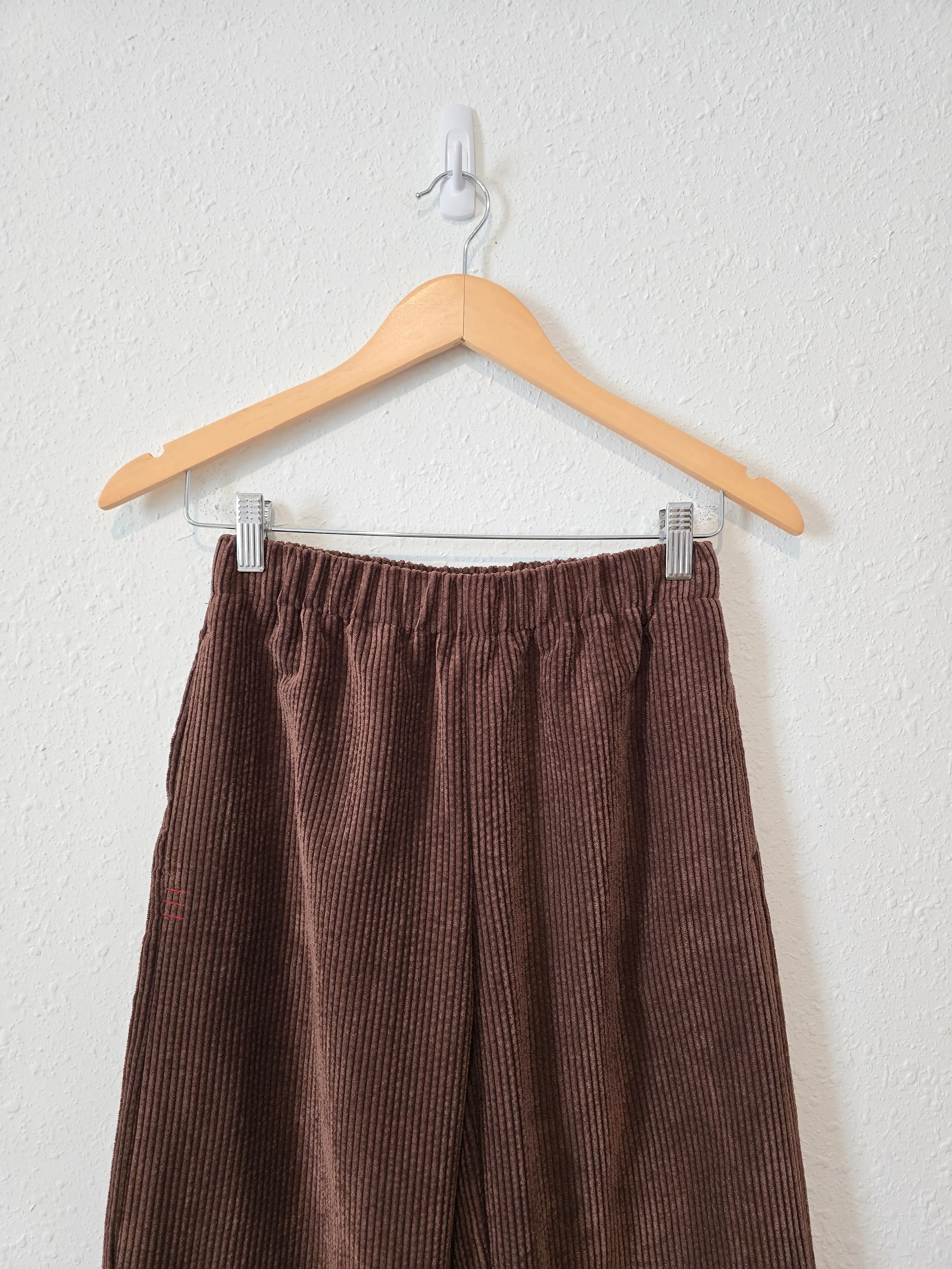 BDG Brown Cord Wide Leg Pants (XS)