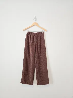 BDG Brown Cord Wide Leg Pants (XS)