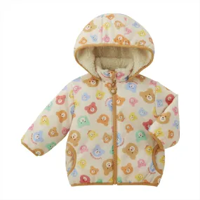 Beans All-Over Reversible Boa Fleece Jacket