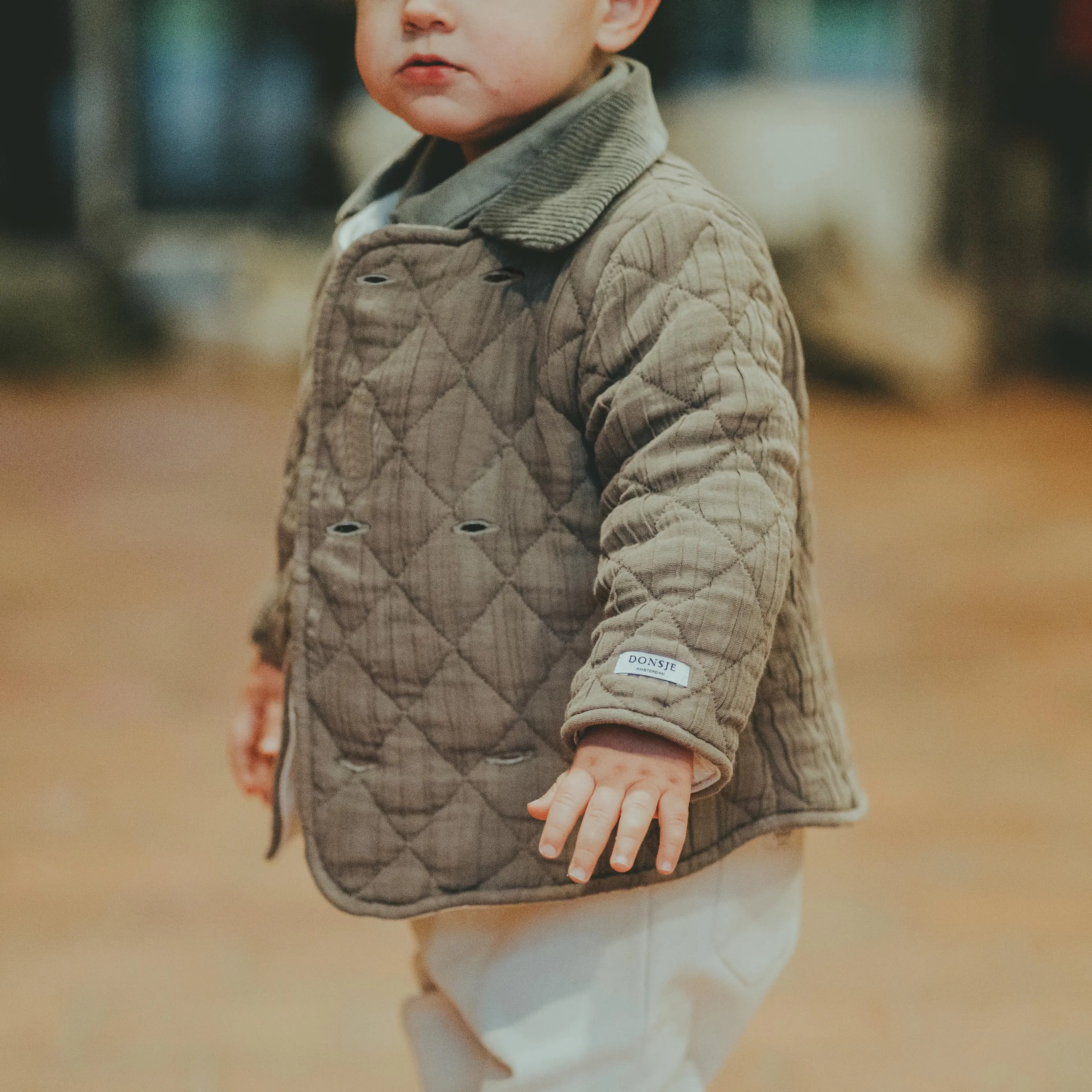 BELEN JACKET-Dusty Brown