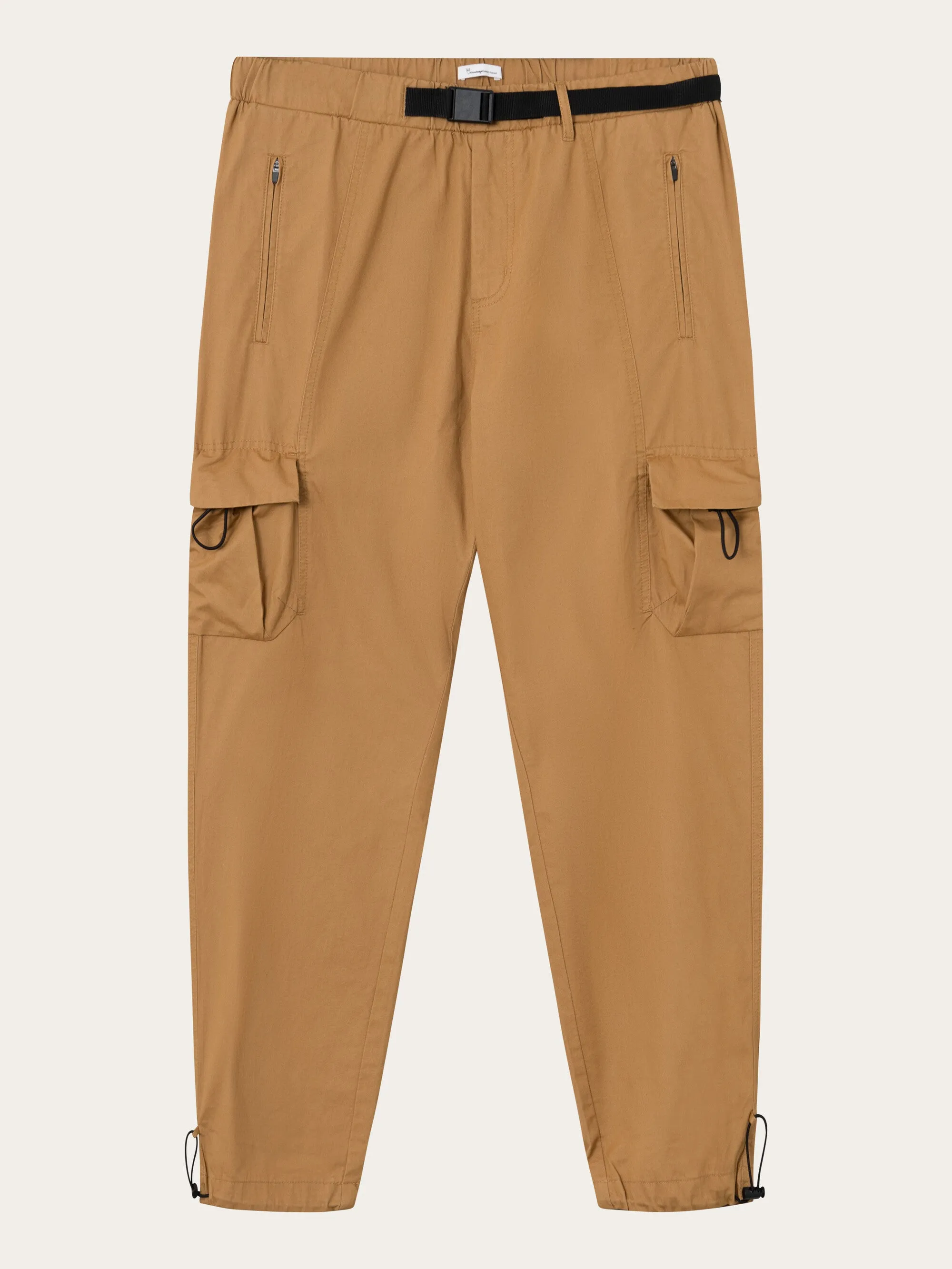 BIRCH hybrid twill belt cargo pants - Brown Sugar