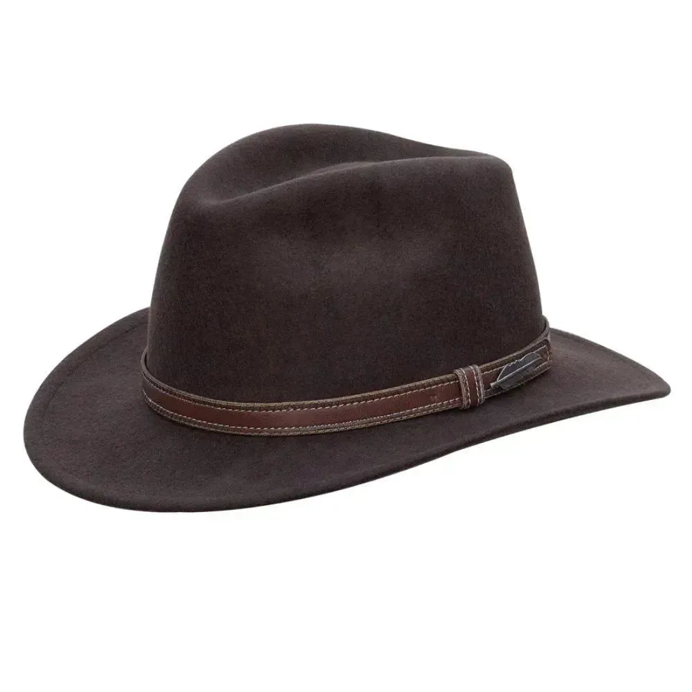 Black Creek (BC2042)- Crushable Wool Felt Cowboy Hat