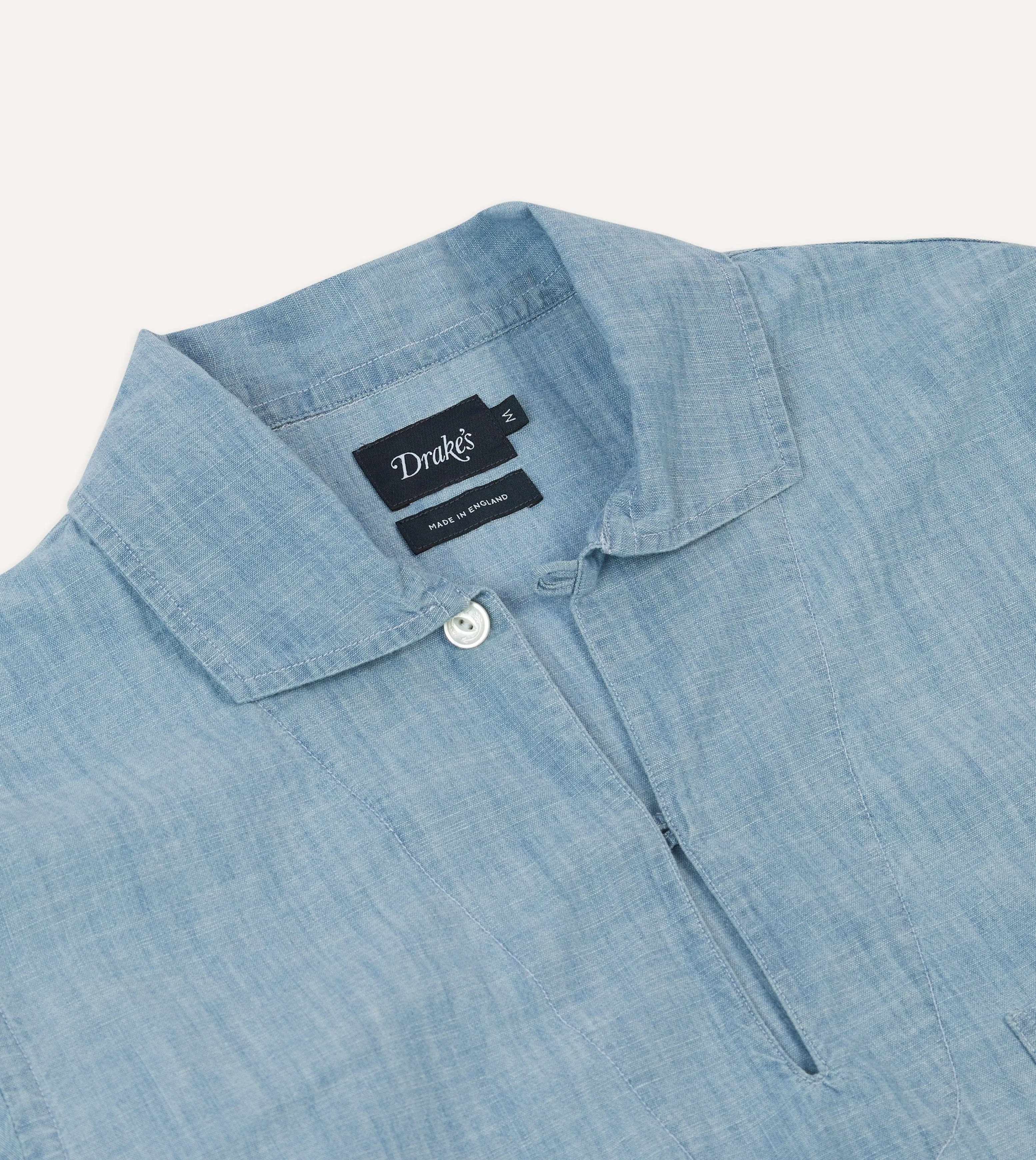 Blue Chambray Smock