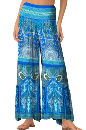 Blue Palazzo Pants