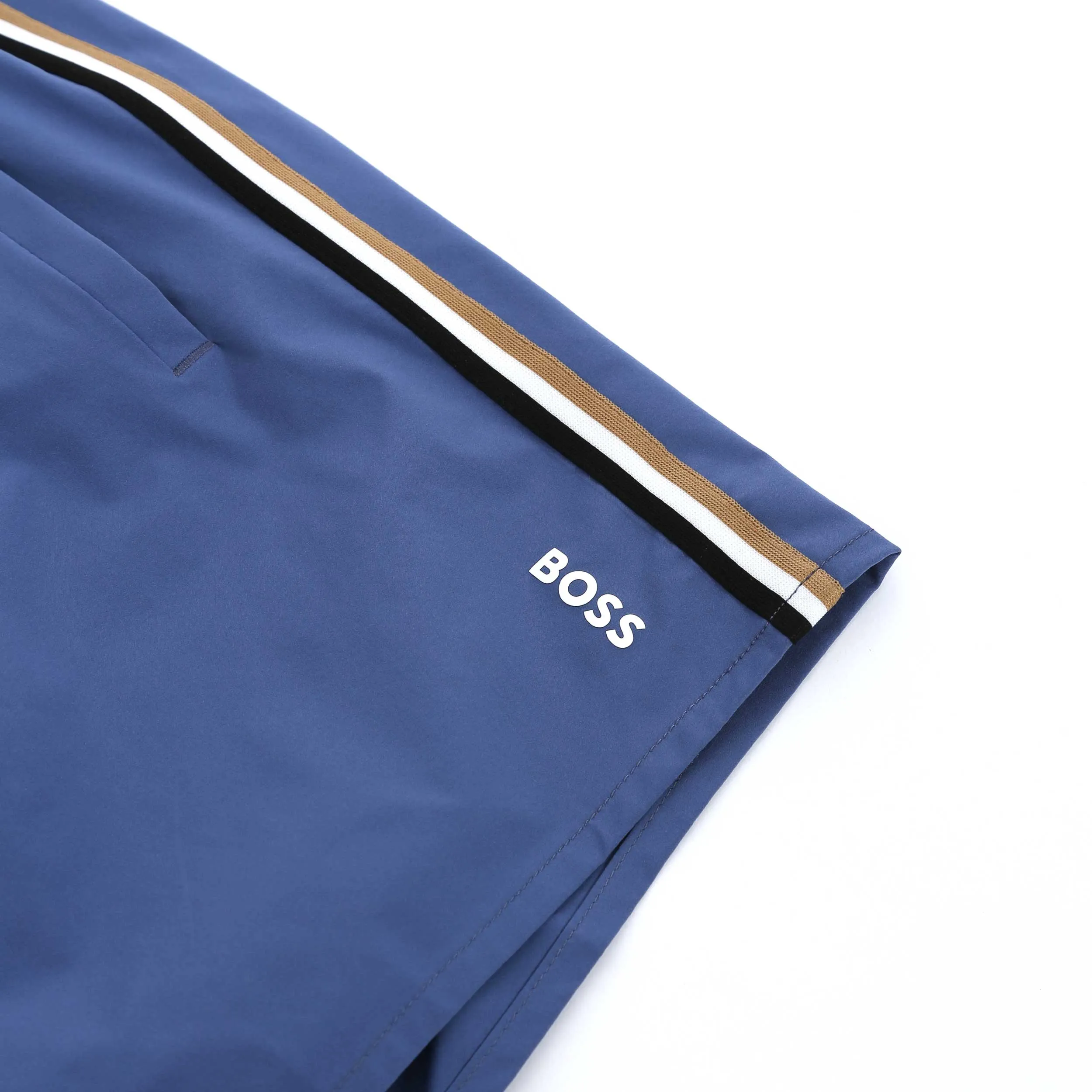 BOSS Iconic Swim Short in French Blue