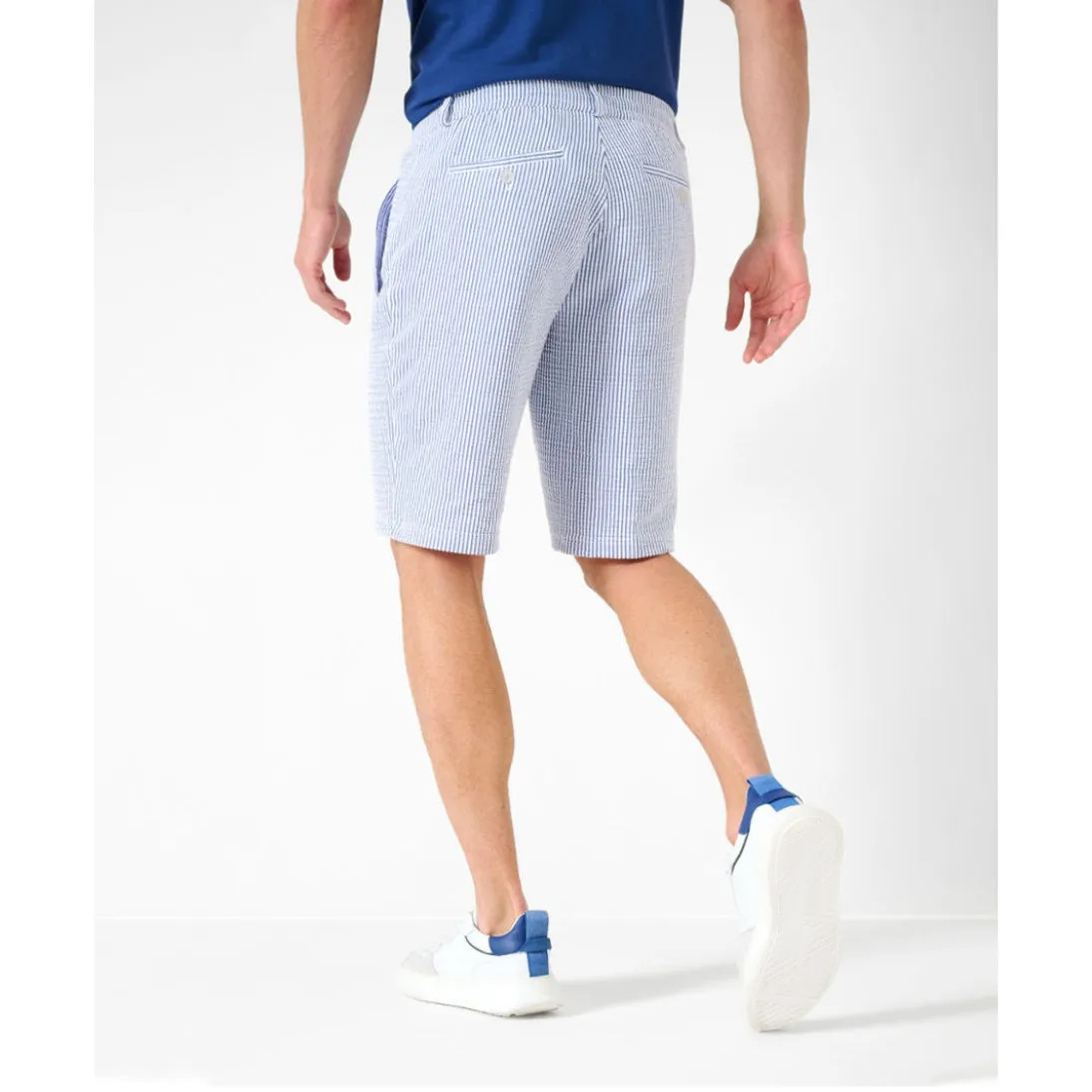 Brax Hi-FLEX: Super Stretchy Searsucker Bermuda Shorts 84-5218