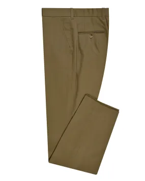 British Khaki Cotton Dress Pant