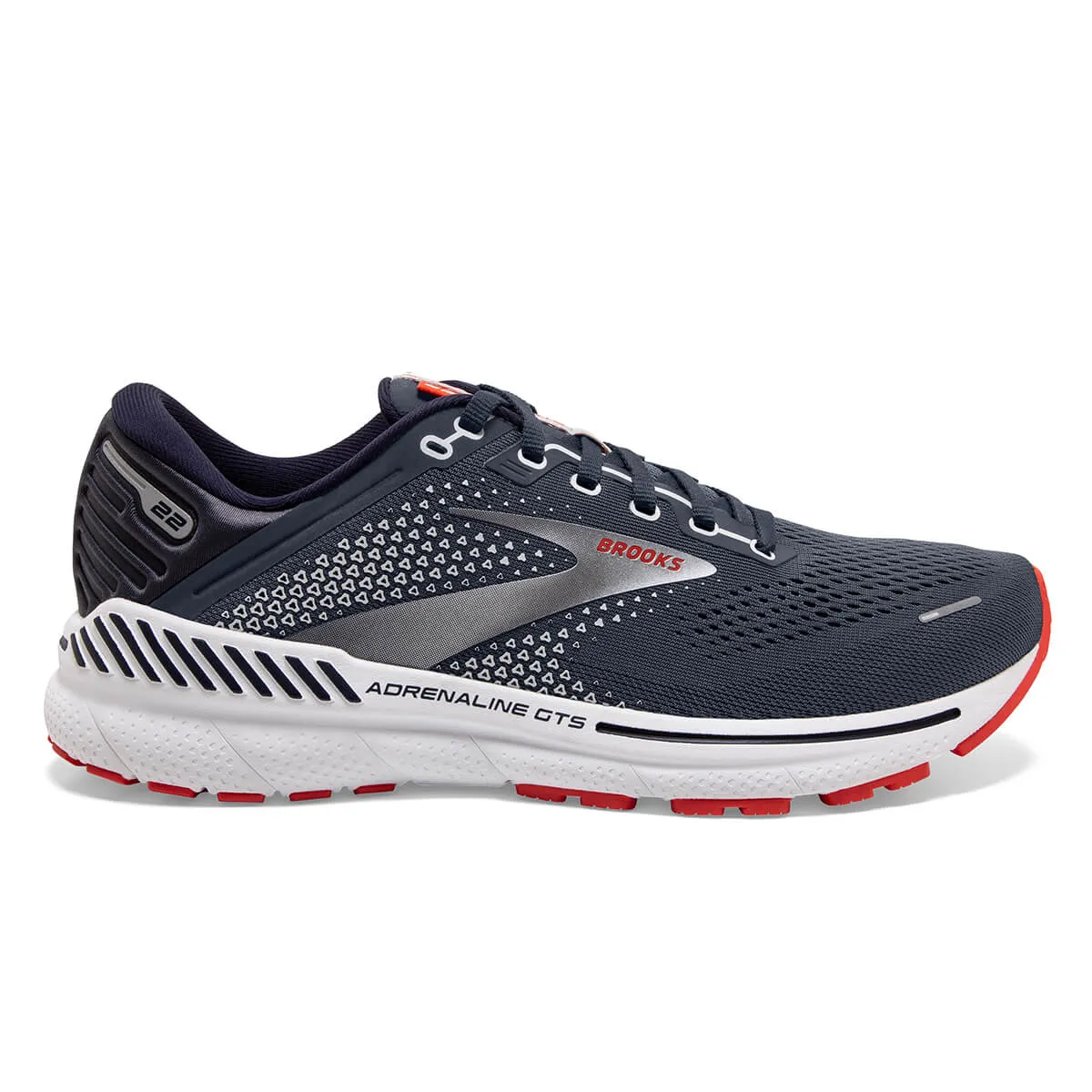 Brooks Adrenaline GTS 22 Mens | Peacoat/india Ink/grenadine