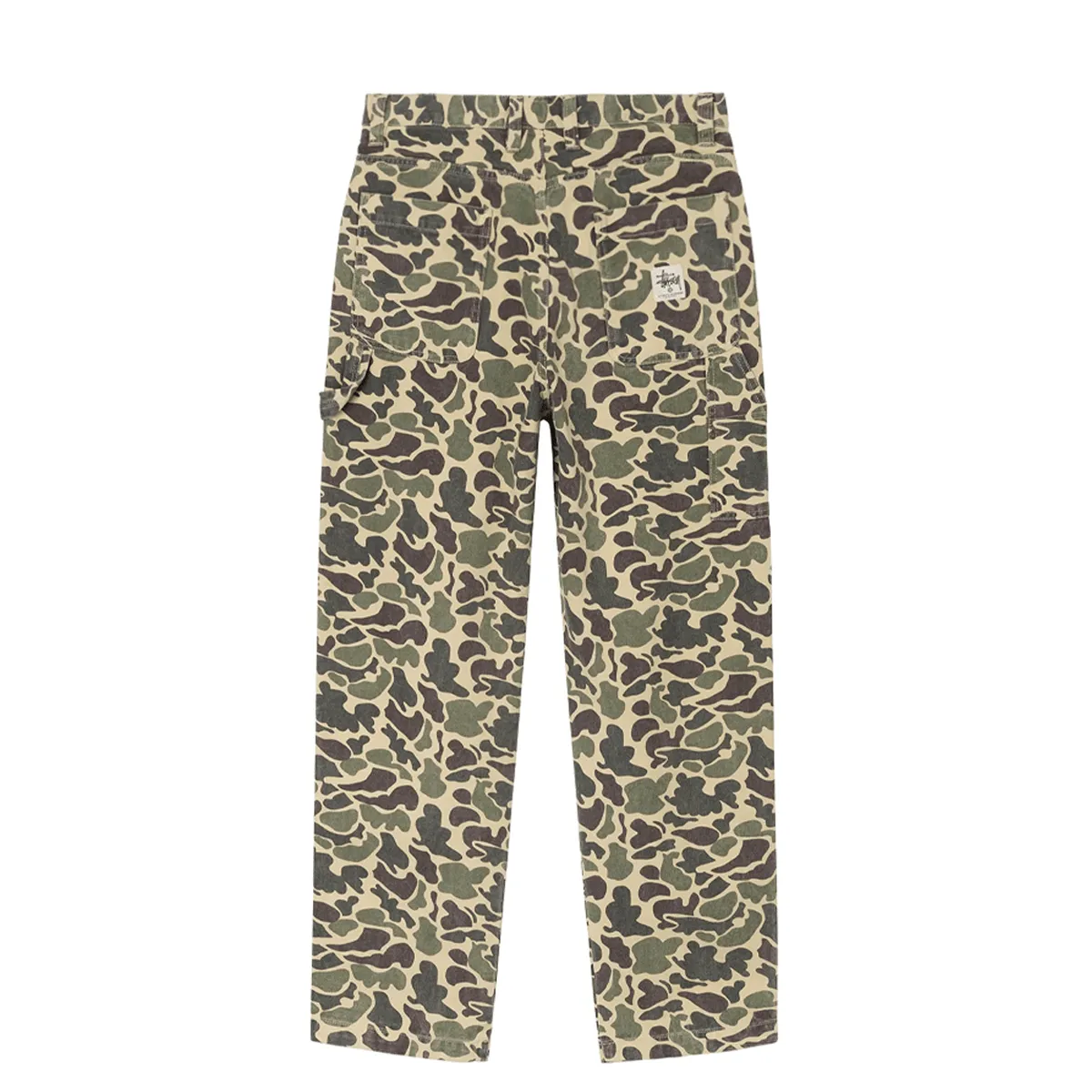 CAMO CANVAS WORK PANT