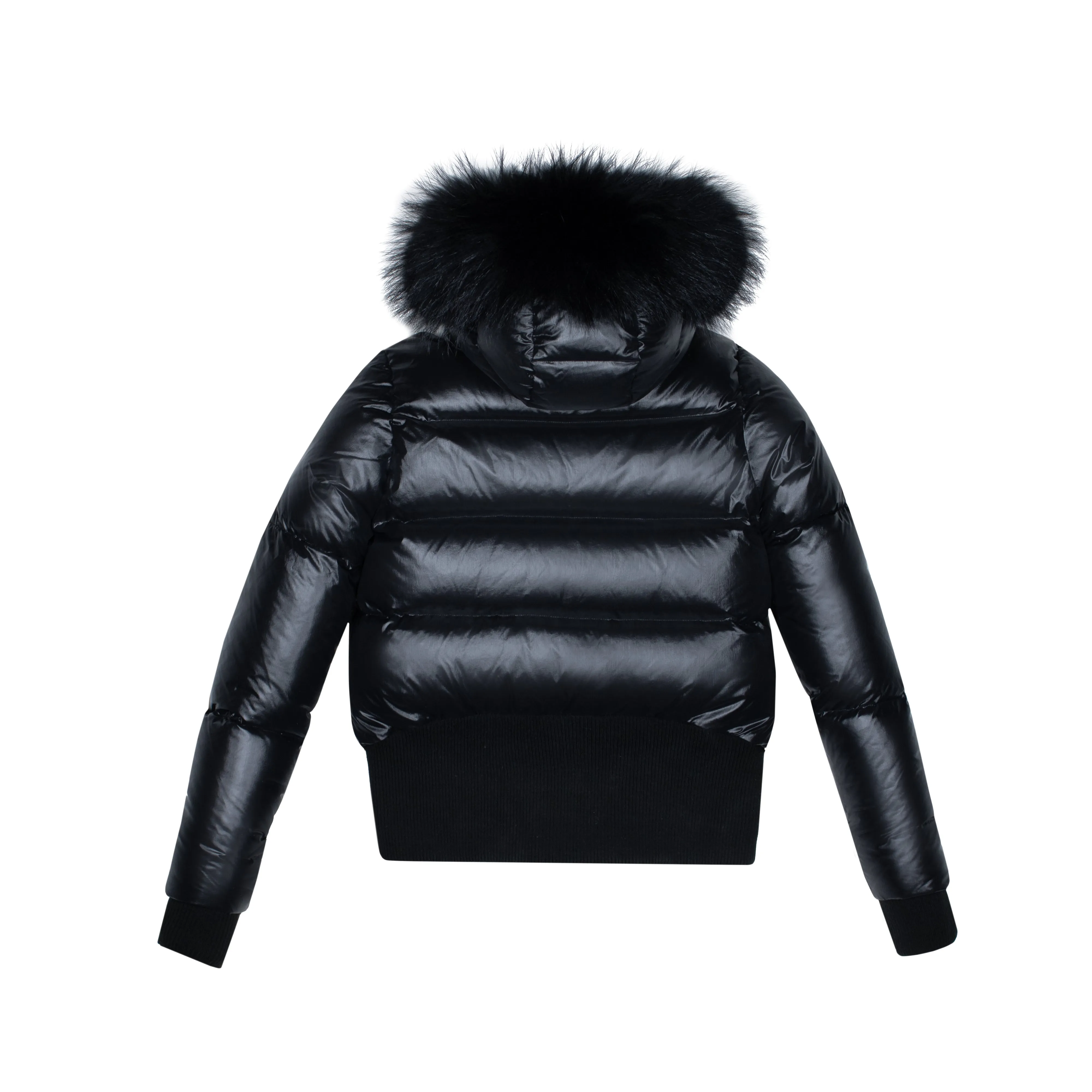 CELINE BOMBER BURGANDY ACCENT BLACK-RACOON