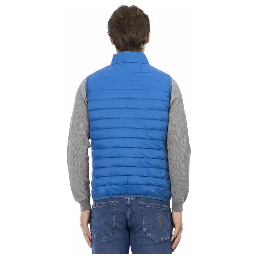 Ciesse Outdoor Blue Polyester Men Sleeveless Jacket