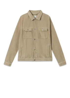 CLUSTER CORDUROY JACKET - Khaki