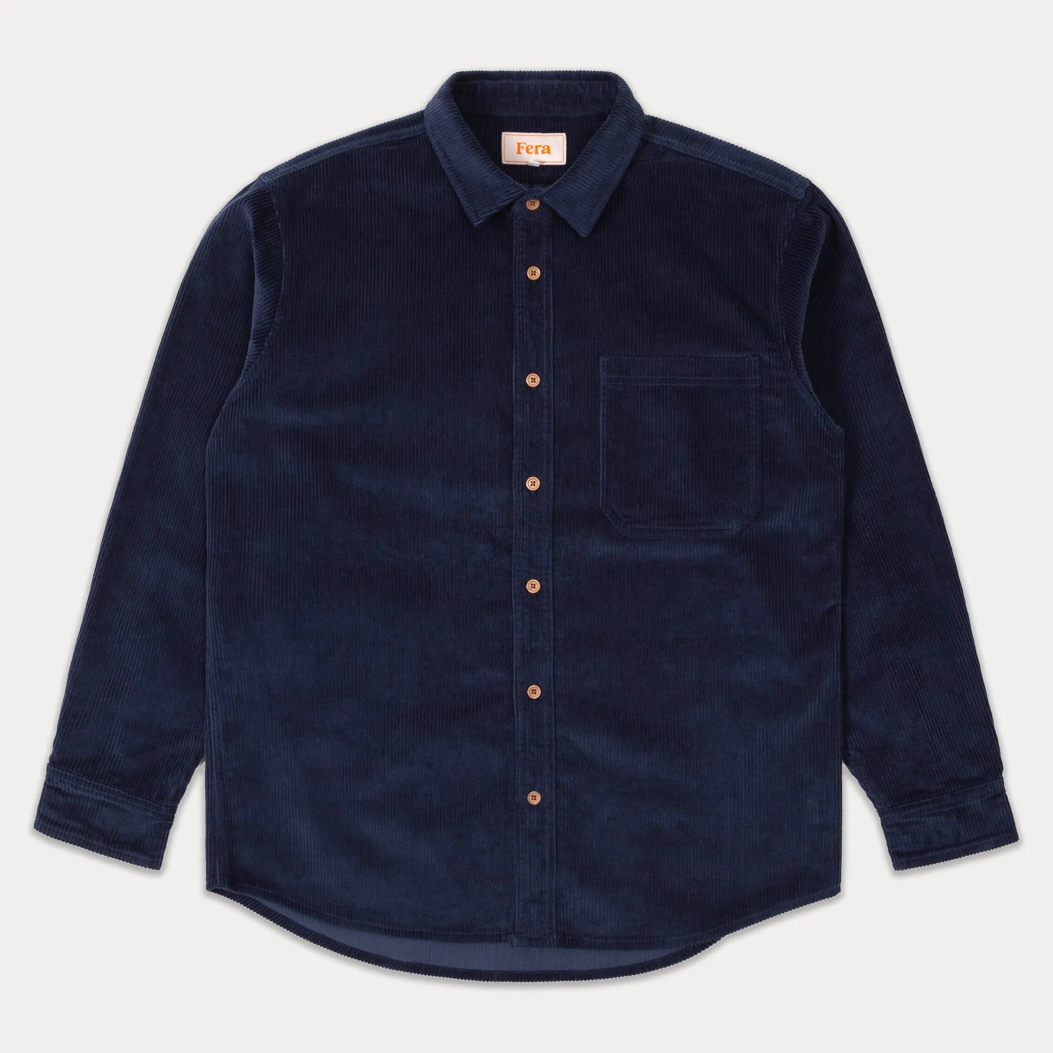 Cord Shirt - Midnight Blue