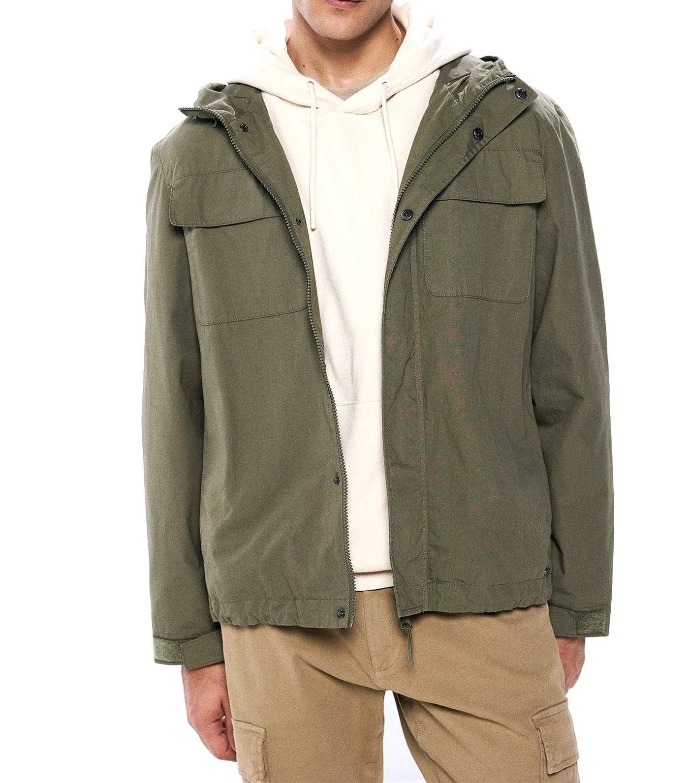 Cotton Parka Khaki