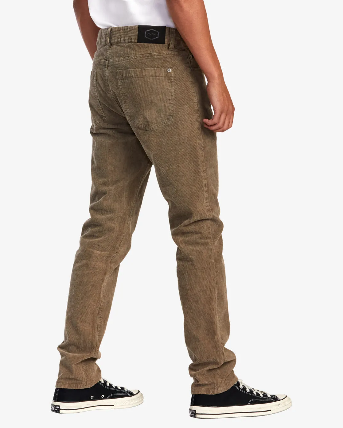 Daggers Pigment Corduroy Pants - Mushroom