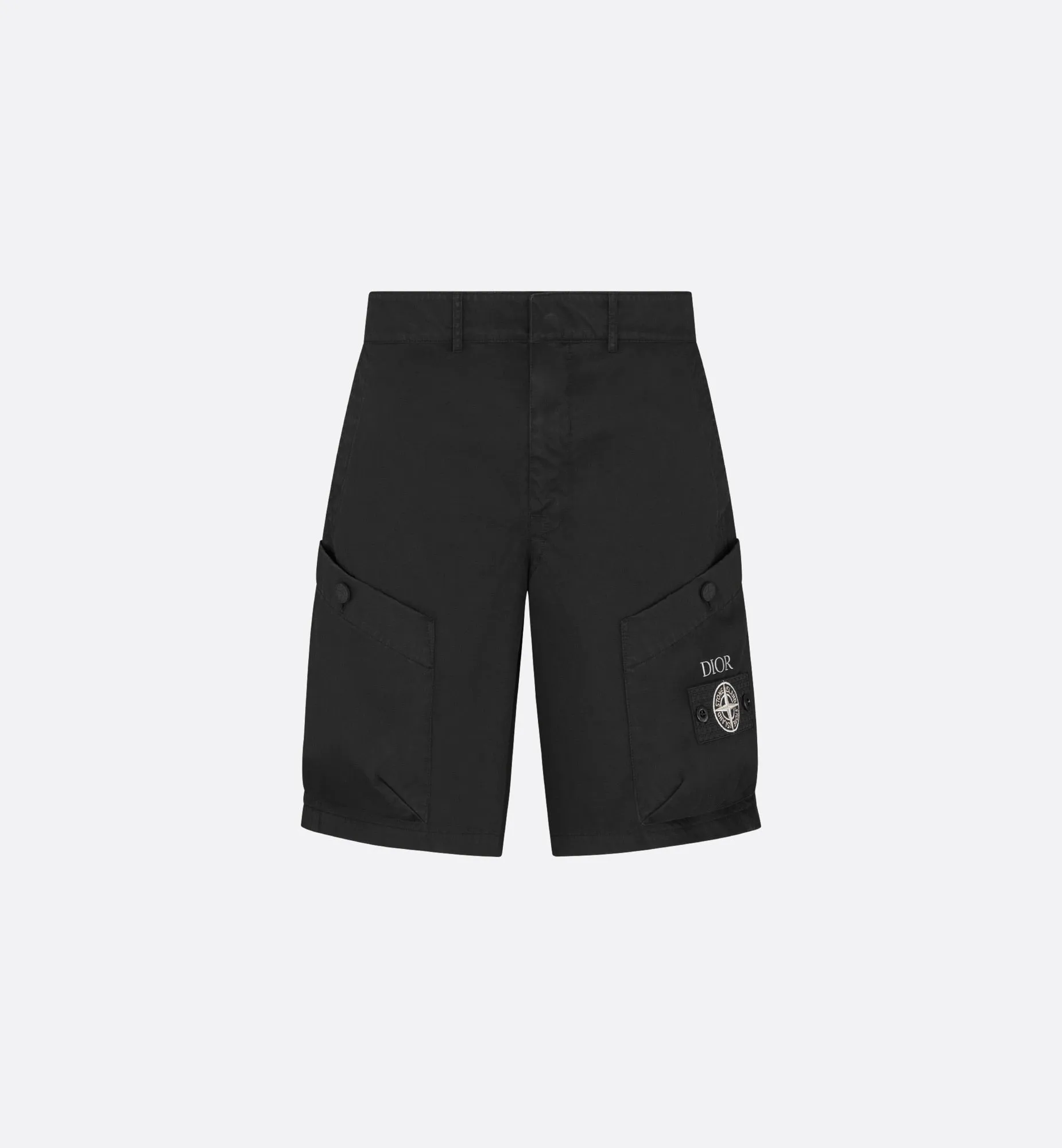 Dior And Stone Island Bermuda Shorts