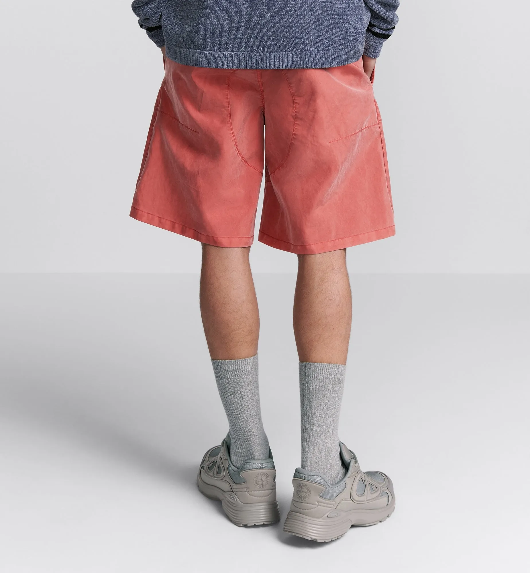 Dior And Stone Island Bermuda Shorts