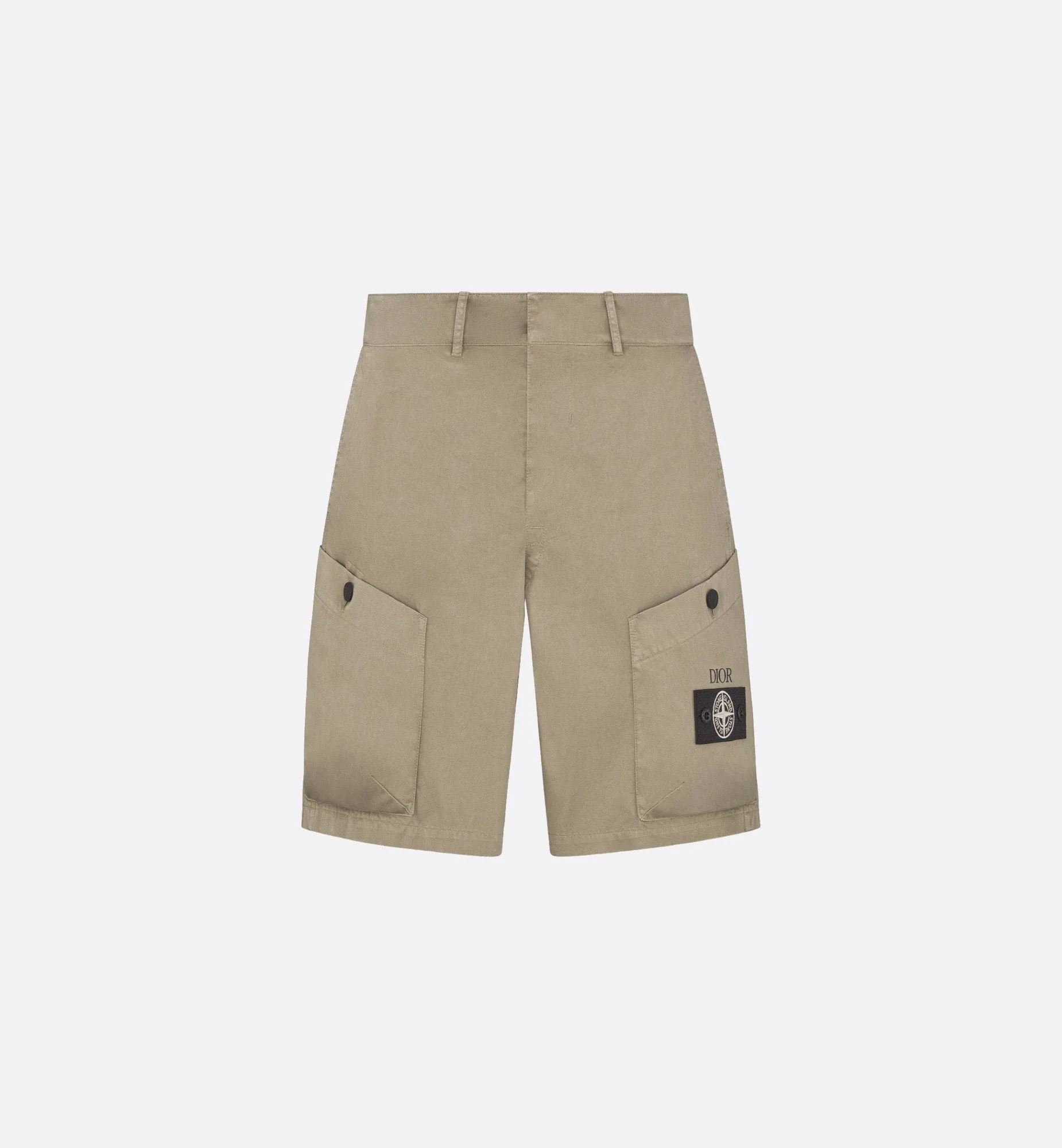 Dior And Stone Island Bermuda Shorts