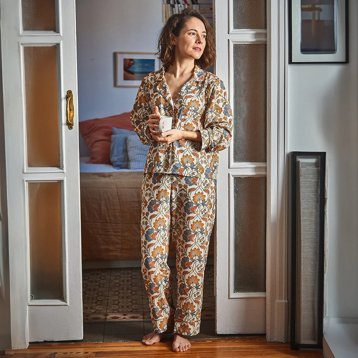 Duo for woman and kid BUDAPEST Pajamas - Paper Sewing Pattern