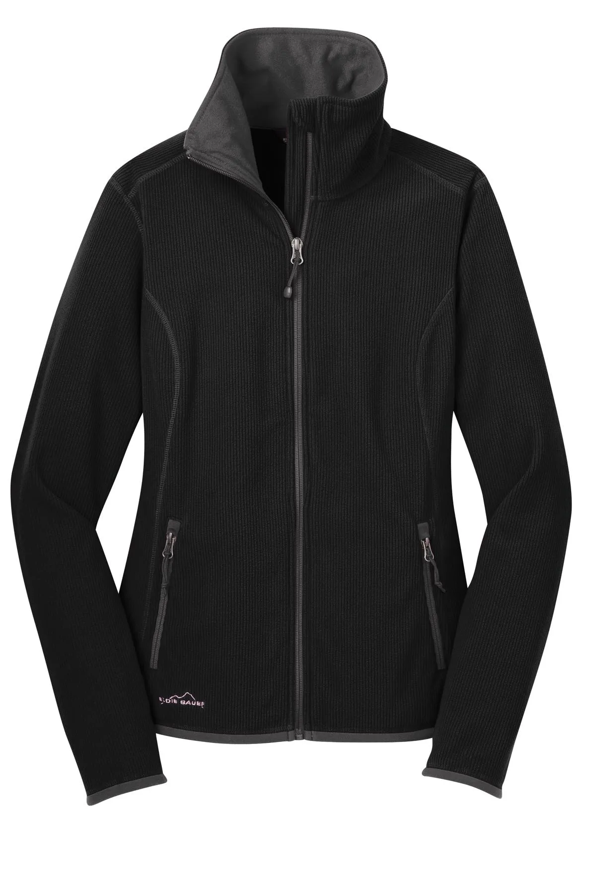 Eddie Bauer Ladies Full-Zip Vertical Fleece Jacket. EB223