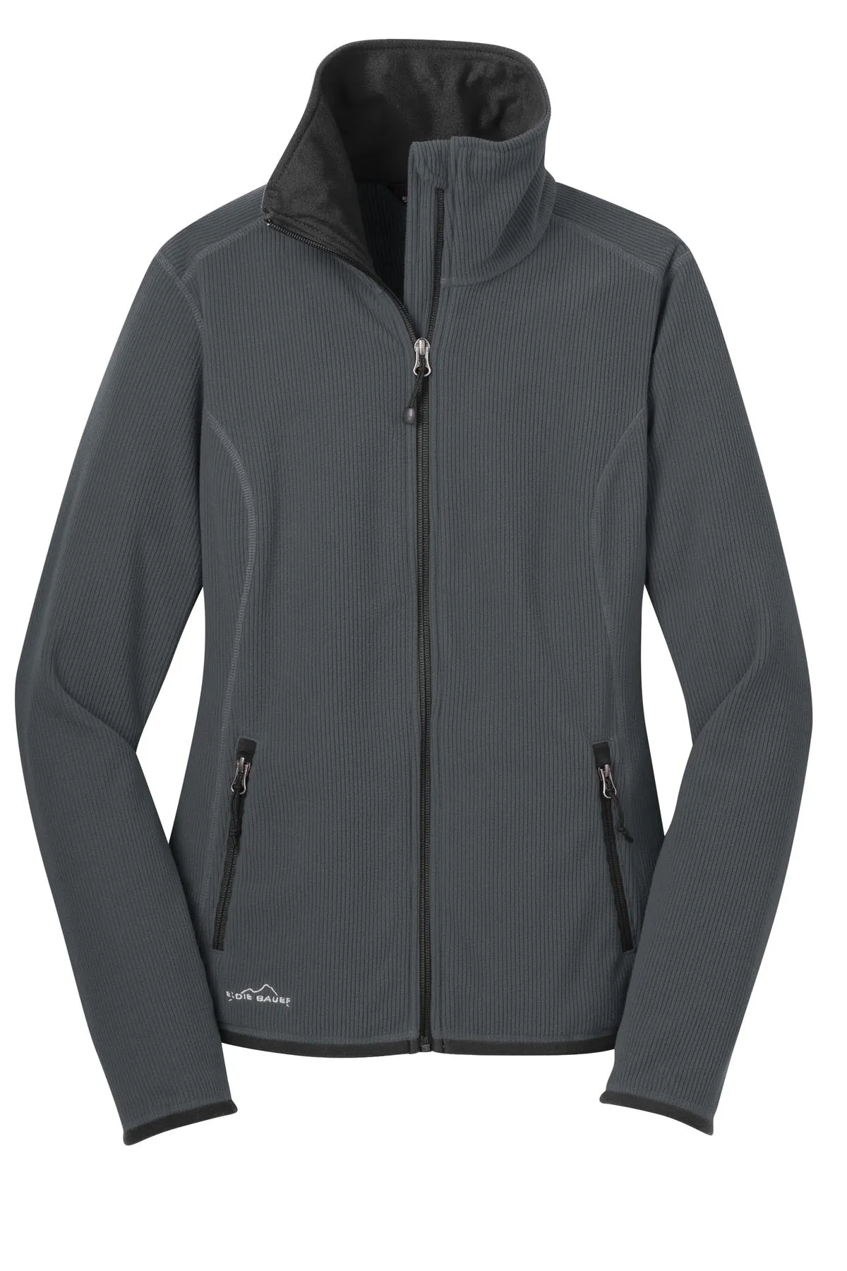 Eddie Bauer Ladies Full-Zip Vertical Fleece Jacket. EB223