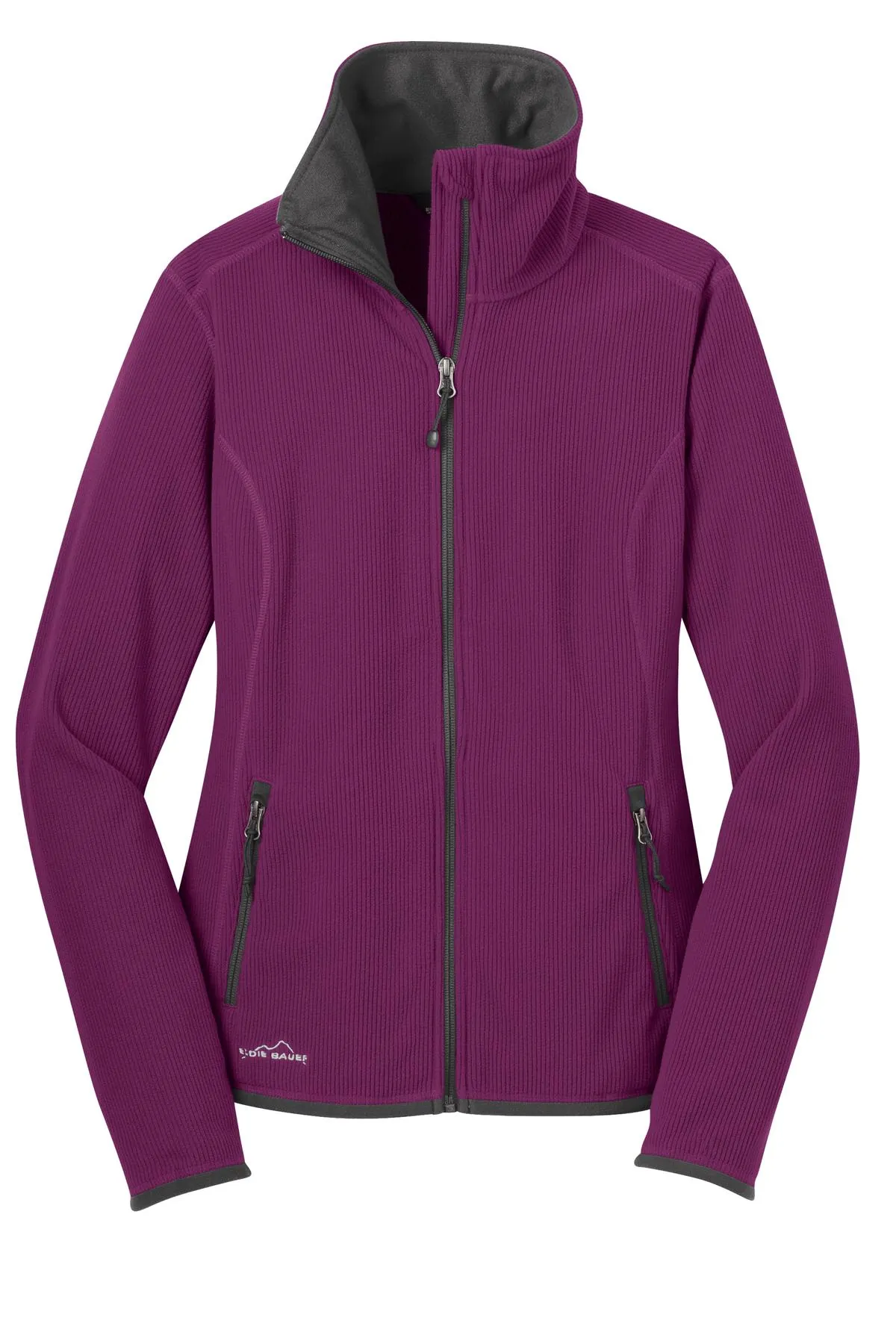 Eddie Bauer Ladies Full-Zip Vertical Fleece Jacket. EB223