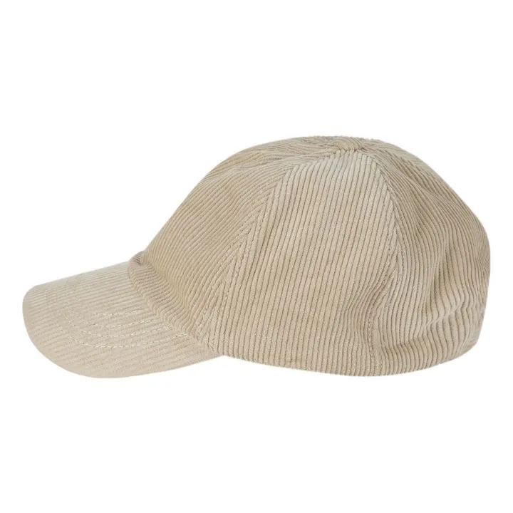 Embroidered Corduroy Cap