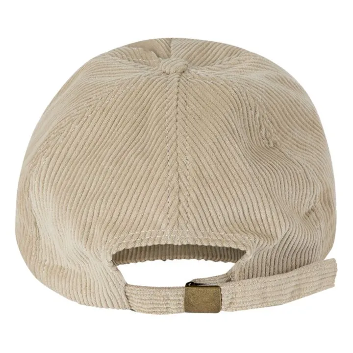 Embroidered Corduroy Cap