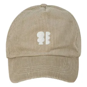 Embroidered Corduroy Cap