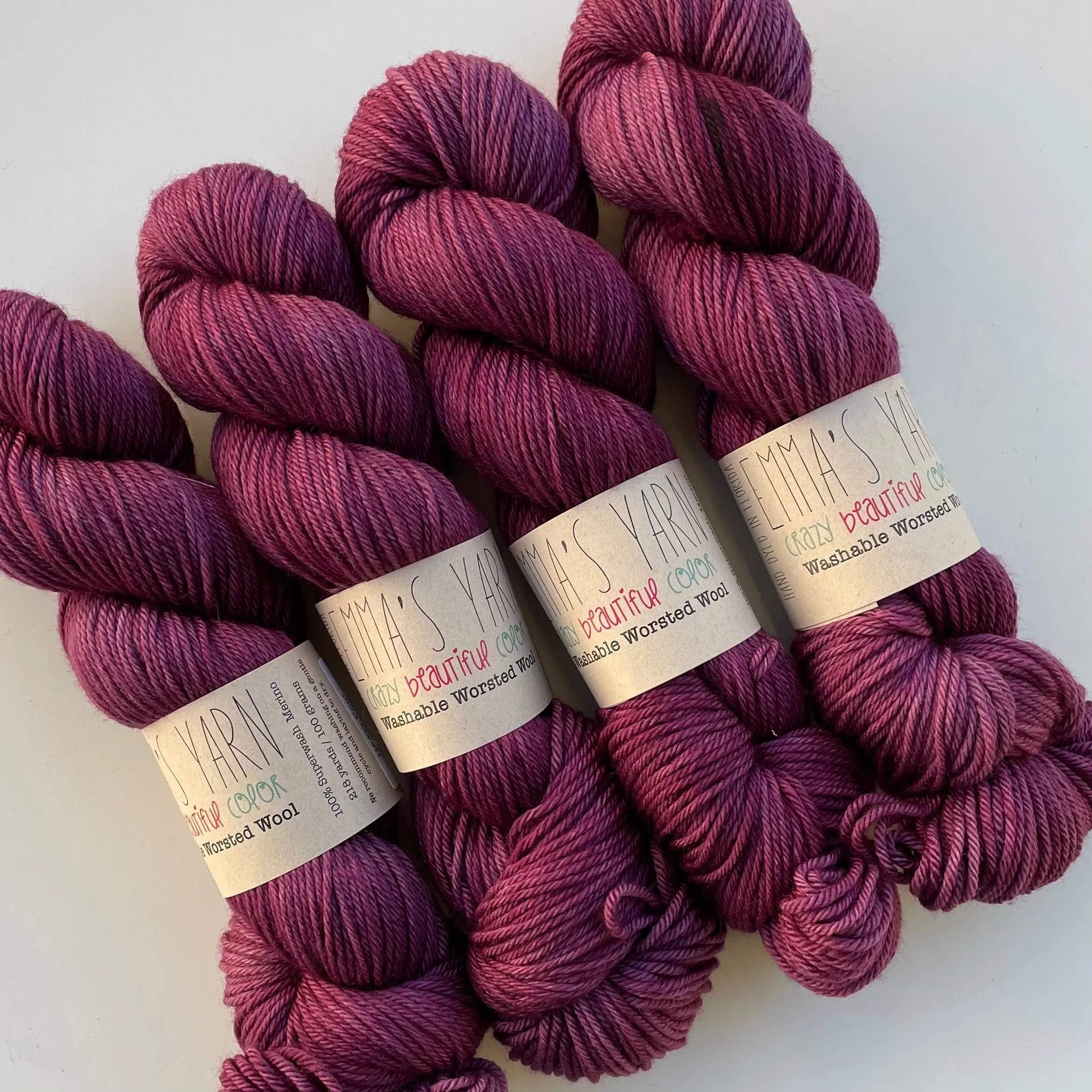 Emma's Yarn Washable Worsted Wool